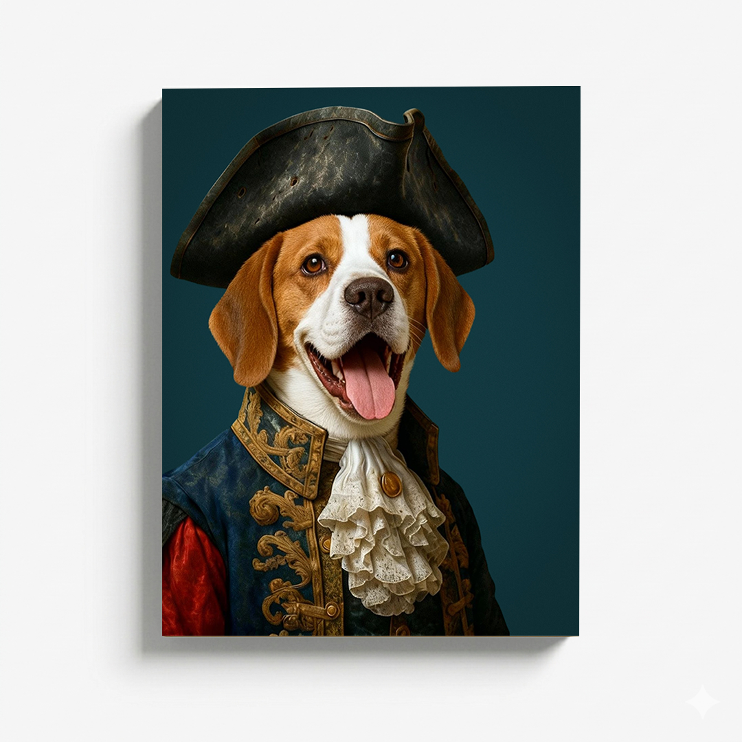The Duke - Custom Pet Portrait