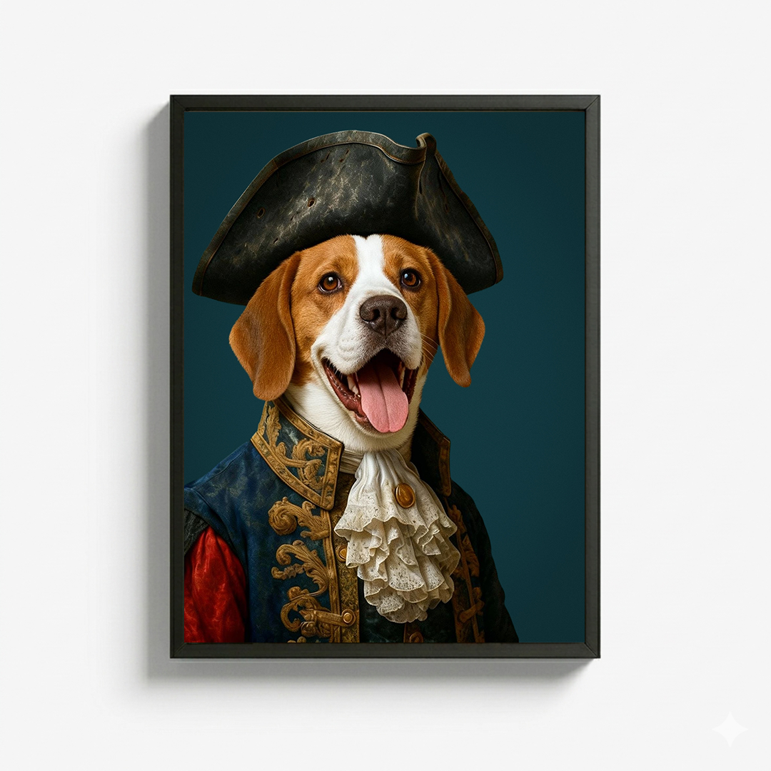 The Duke - Custom Pet Portrait