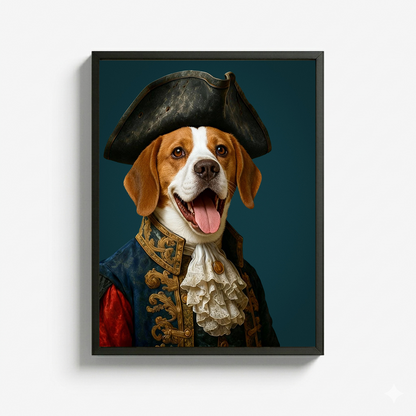 The Duke - Custom Pet Portrait