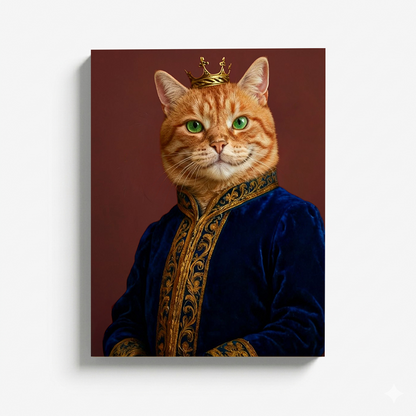 The King - Custom Pet Portrait
