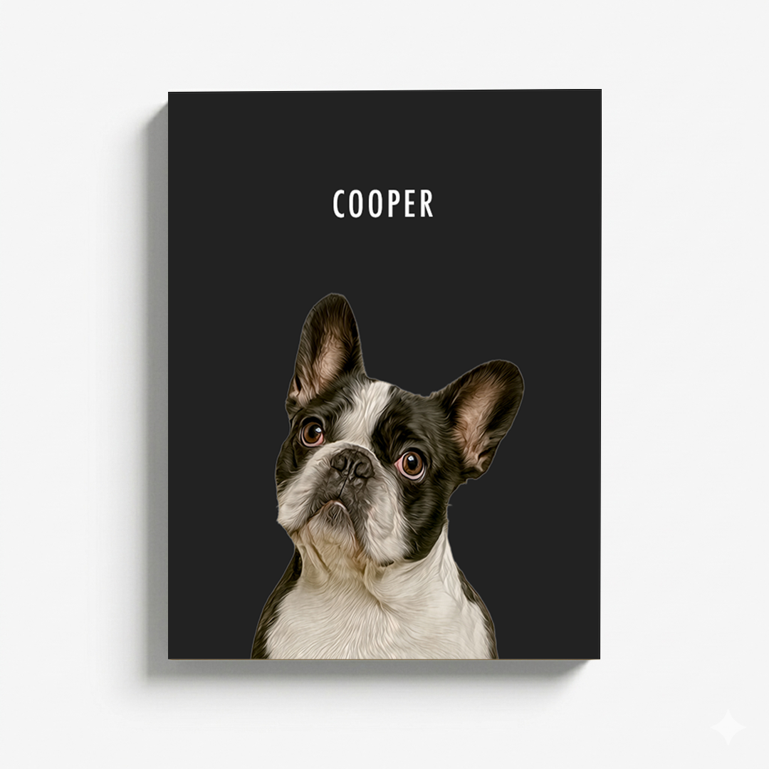 Minimal - Custom Pet Portrait