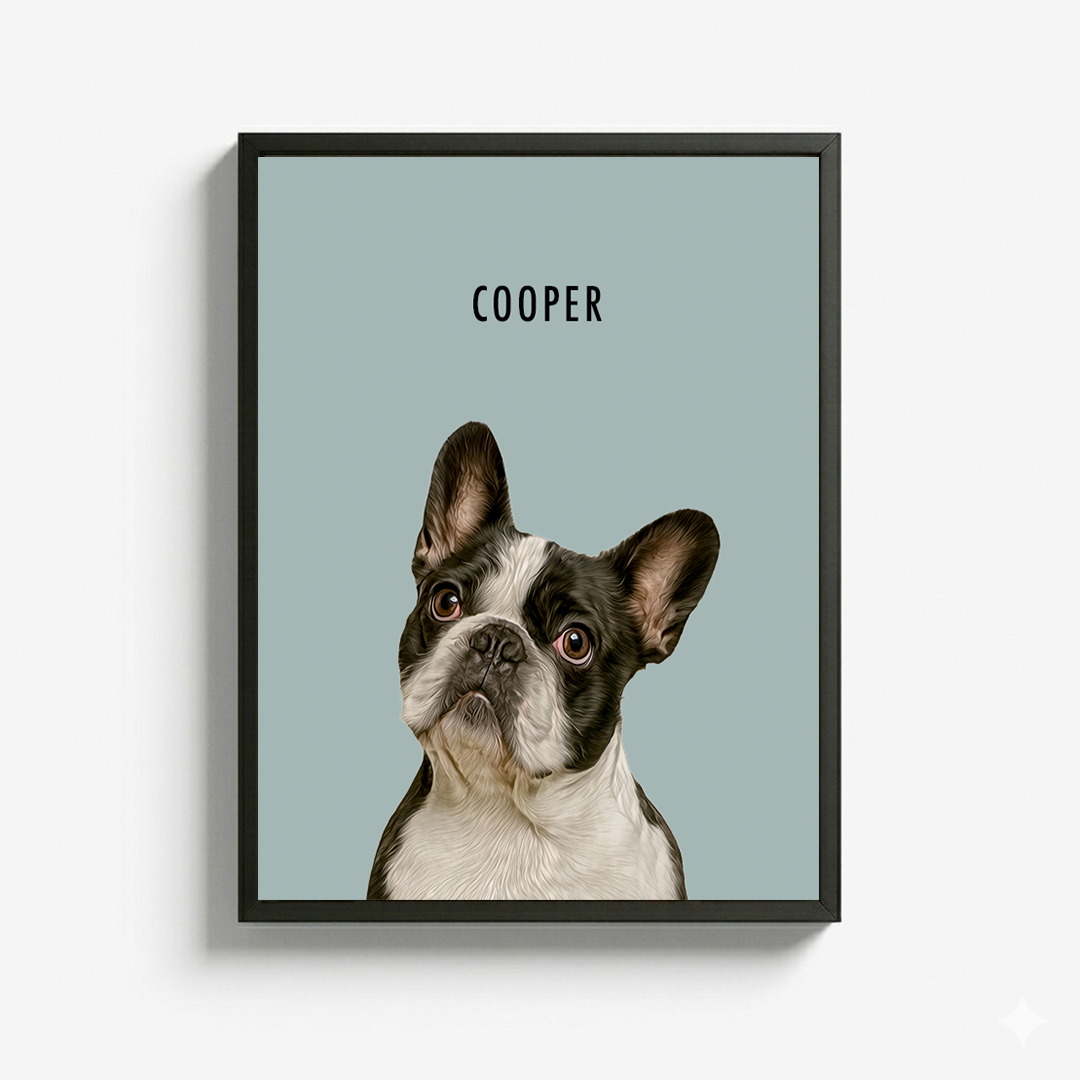 Minimal - Custom Pet Portrait