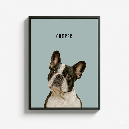 Minimal - Custom Pet Portrait