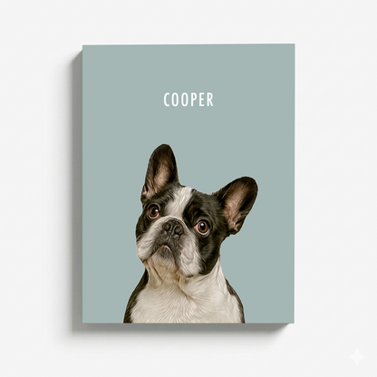 Minimal - Custom Pet Portrait