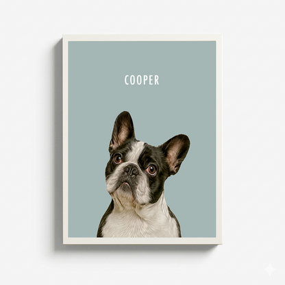 Minimal - Custom Pet Portrait