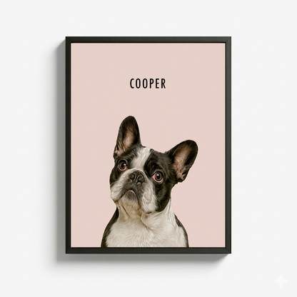 Minimal - Custom Pet Portrait