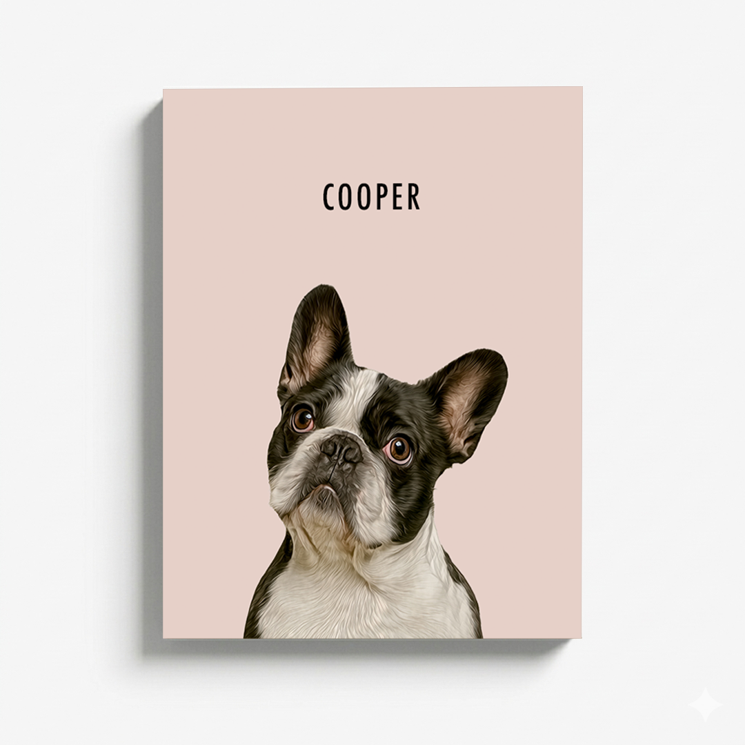 Minimal - Custom Pet Portrait
