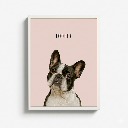 Minimal - Custom Pet Portrait