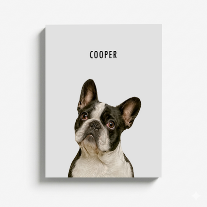 Minimal - Custom Pet Portrait