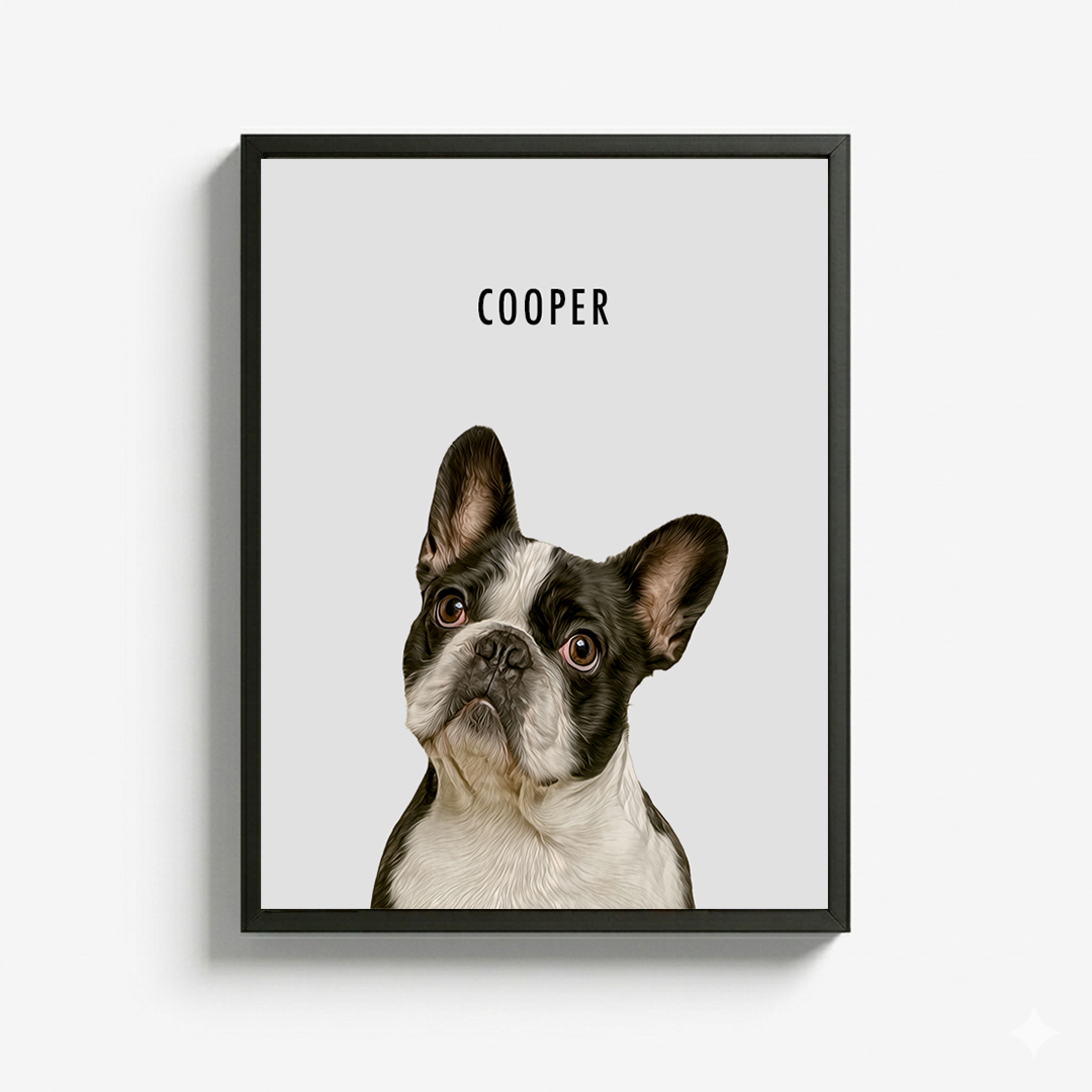 Minimal - Custom Pet Portrait