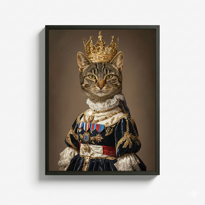 The Queen - Custom Pet Portrait