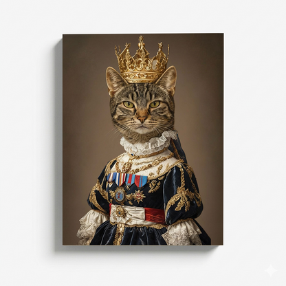 The Queen - Custom Pet Portrait