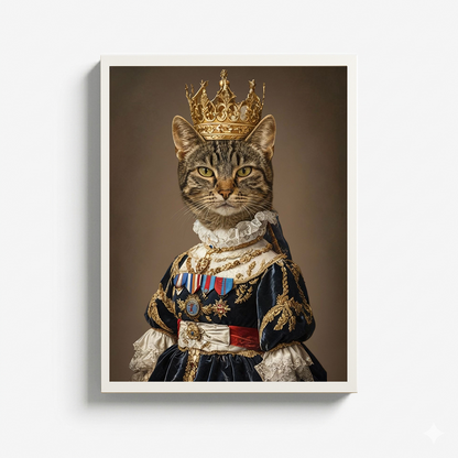 The Queen - Custom Pet Portrait