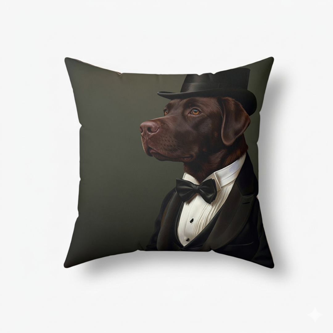 The Gentleman - Custom Pet Pillow
